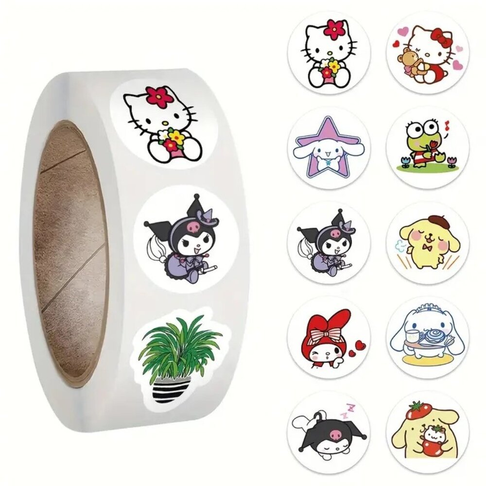 500 Hello Kitty Sanrio Stickers 500 Love Friends Emoji School Kids Emo laptop